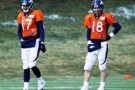 Peyton Manning and Brock Osweiller