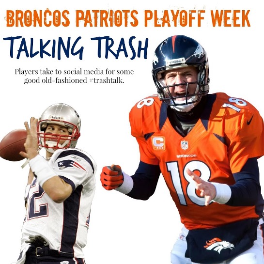Broncos Patriots Trashtalk