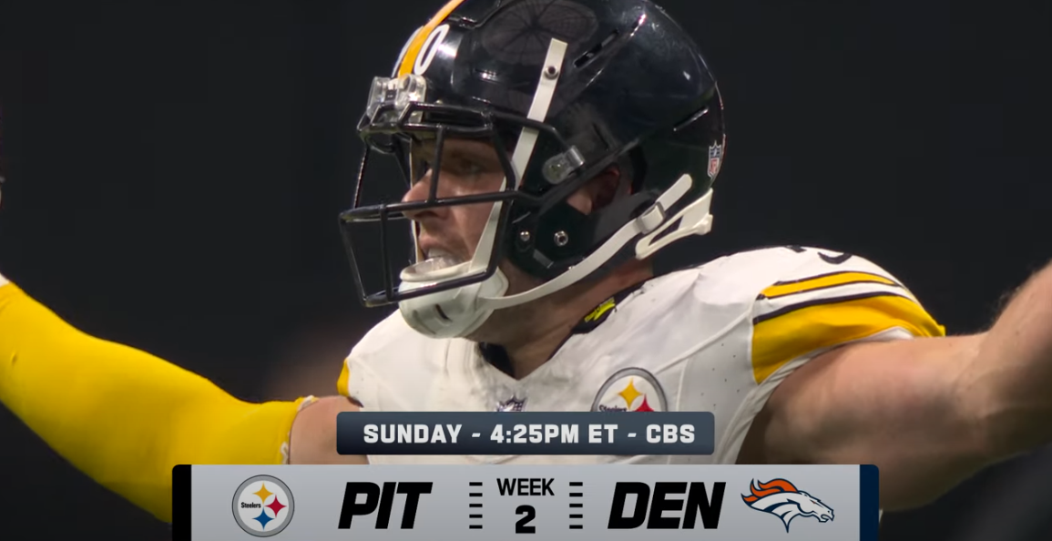 Broncos vs. Steelers Showdown: T.J. Watt (pictured)